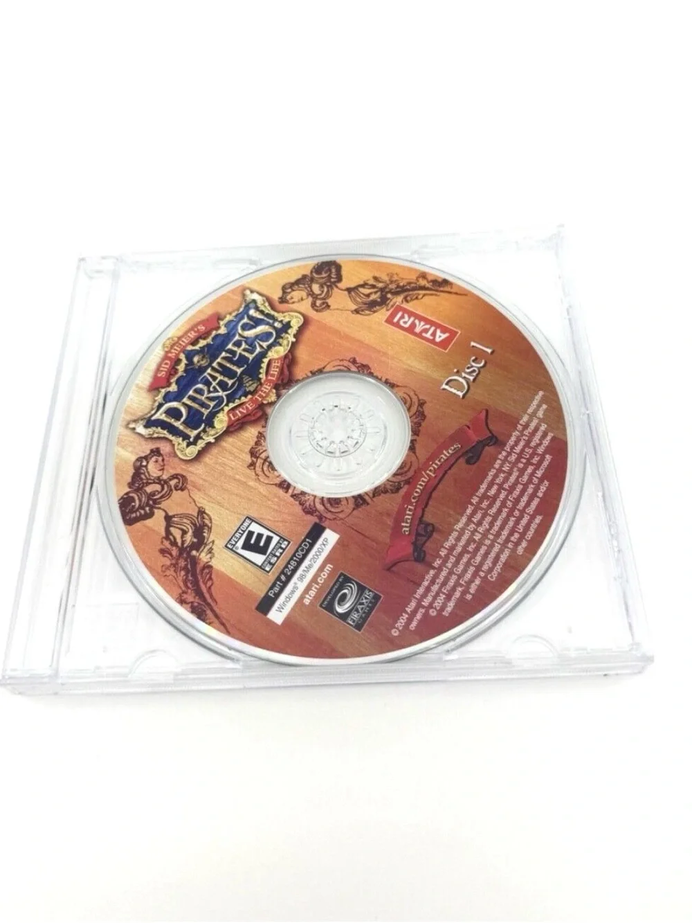 Sid Meier’s Pirates! Live the Life (2004 PC) with 2 Discs, Manual, & Map